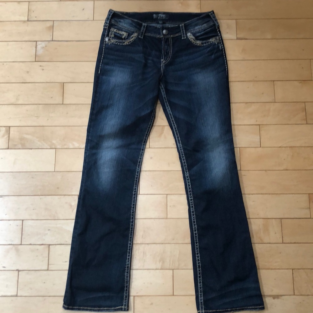 Silver Suki 17” Jeans W31/L33